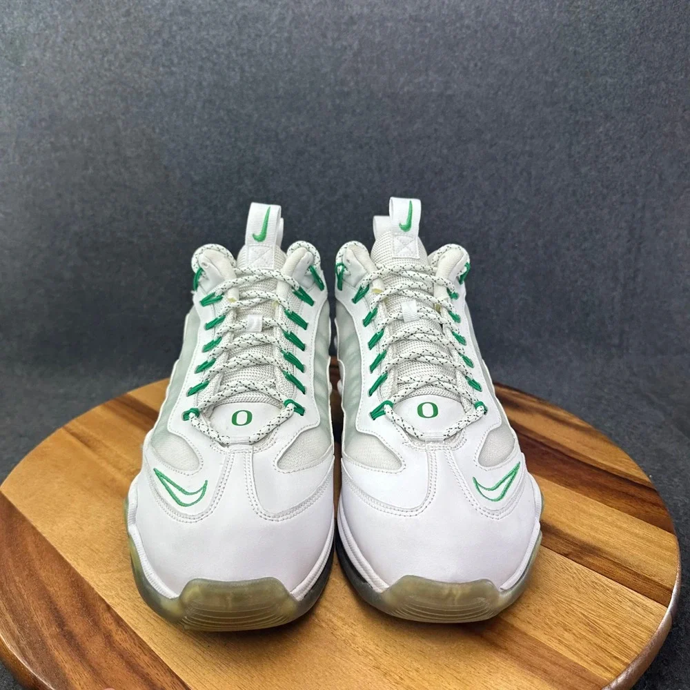 Nike Air Max 360 Diamond Oregon Ducks Ken Griffey Shoes 580398-100 Mens Size 13